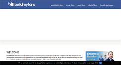 Desktop Screenshot of buildmyfans.org